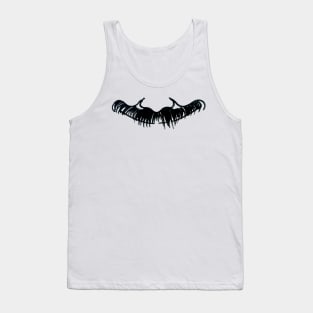 smiling mustache Tank Top